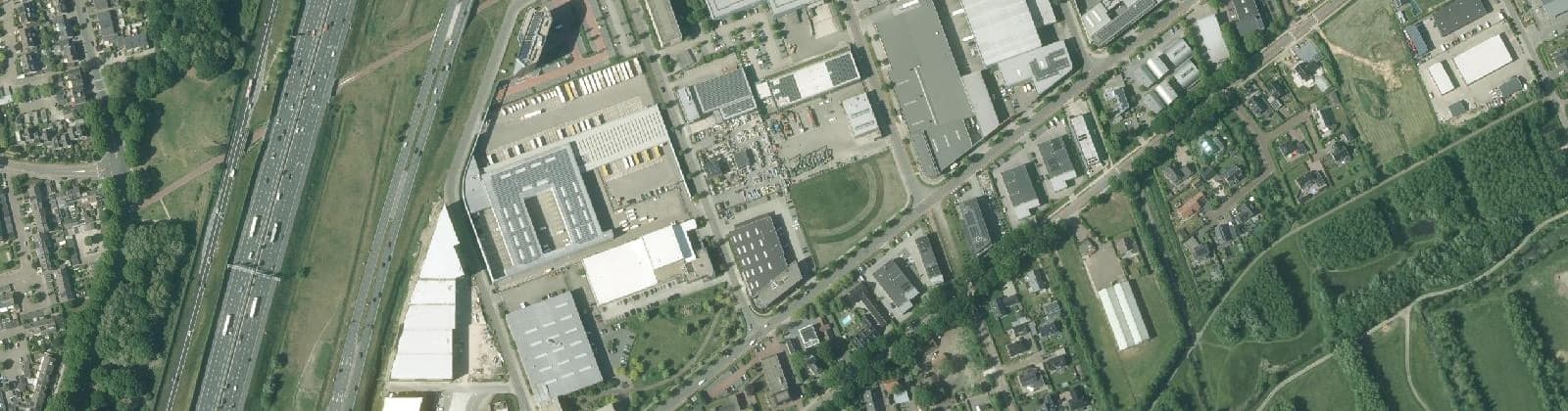 Luchtfoto van De Wieken