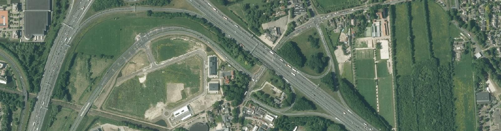 Luchtfoto van Vinkenhoef