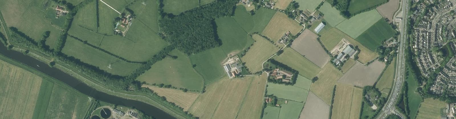 Luchtfoto van Coelhorst