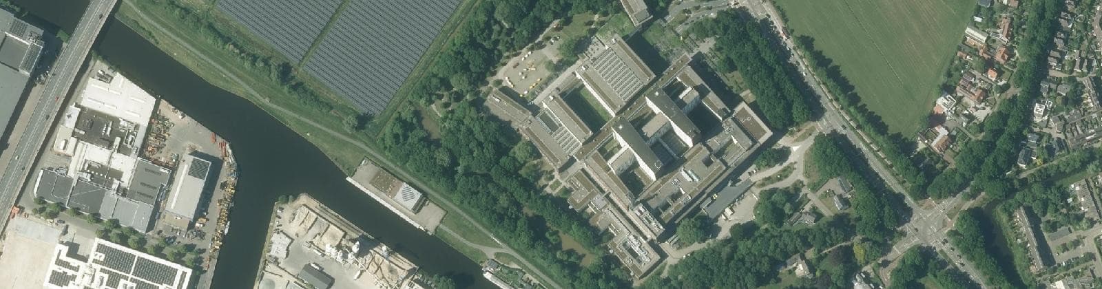 Luchtfoto van De Schans