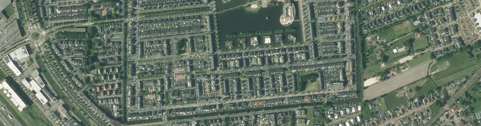 Luchtfoto van De Bron-Zuid