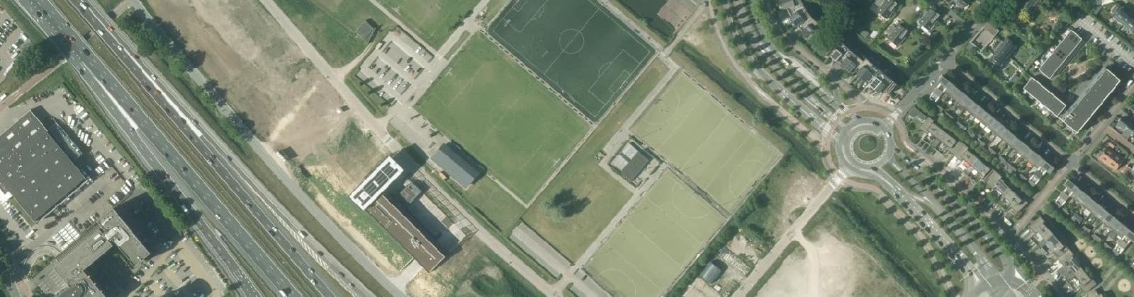 Luchtfoto van Olympus