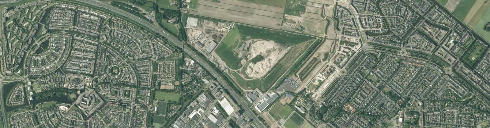 Luchtfoto van Lindeboomseweg e.o.