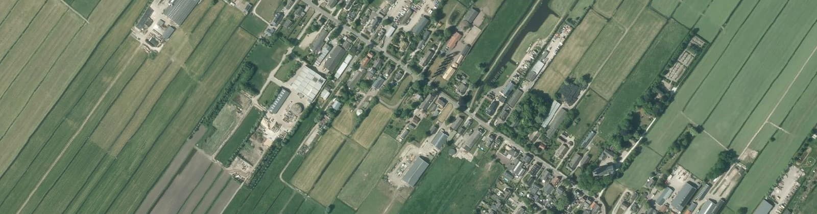 Luchtfoto van Westbroek Kern