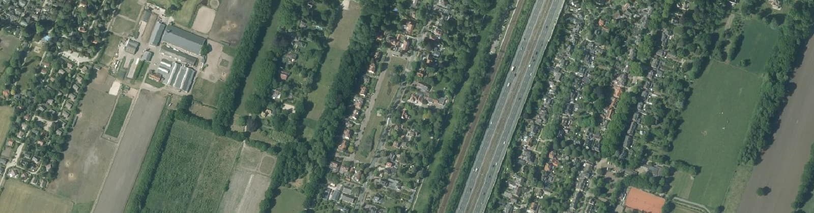 Luchtfoto van Hollandsche Rading Kern