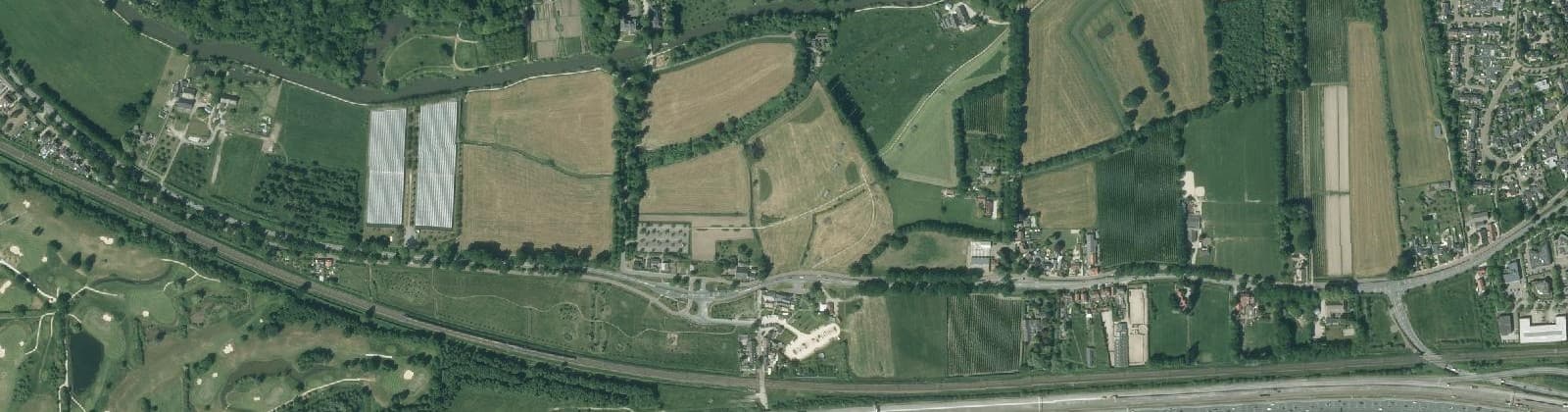 Luchtfoto van Vechten