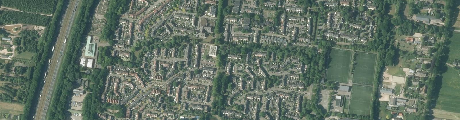 Luchtfoto van Noordbuurt
