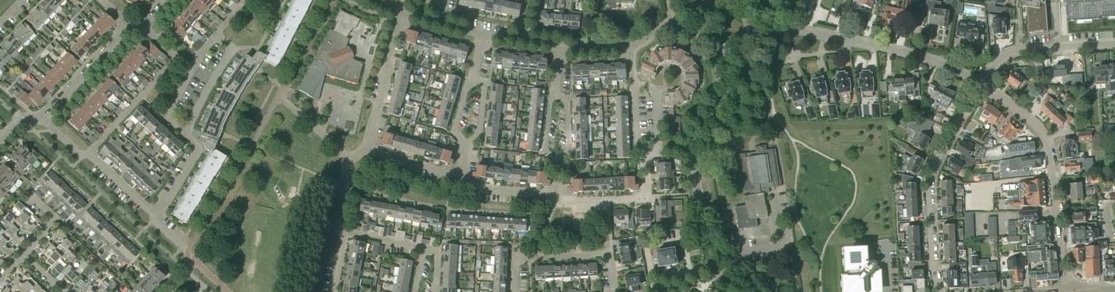 Luchtfoto van Poorten