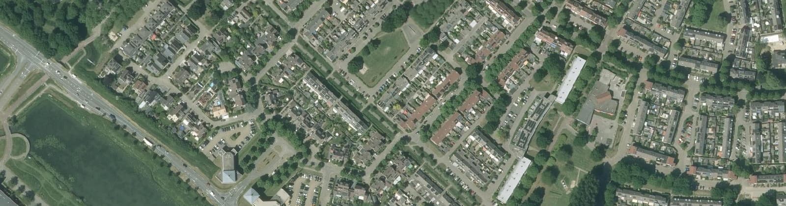 Luchtfoto van Slagen