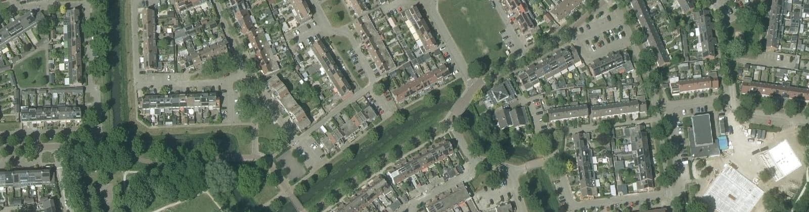 Luchtfoto van Weiden