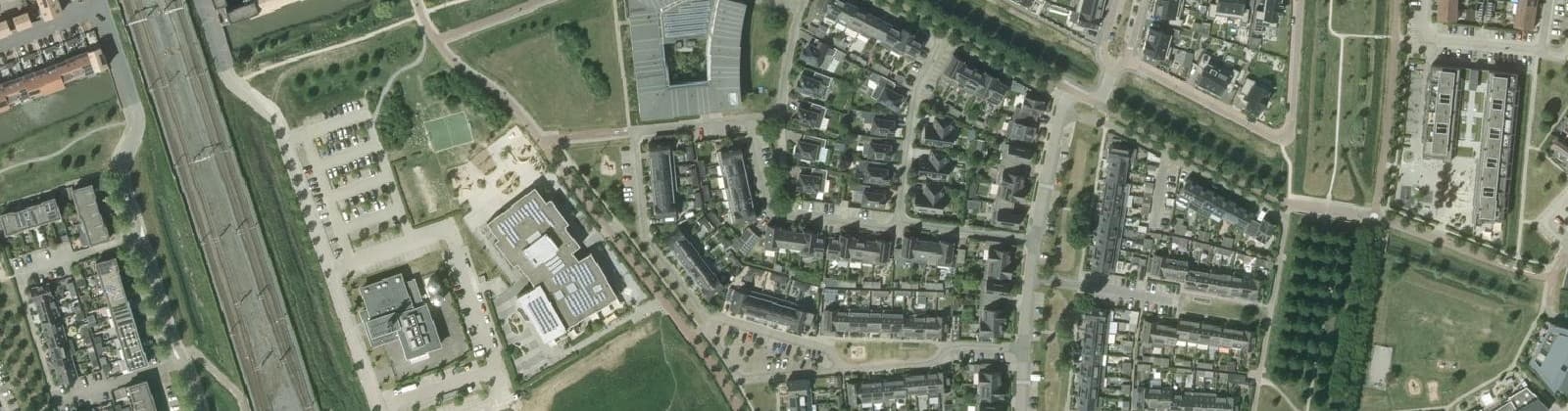 Luchtfoto van Grassen