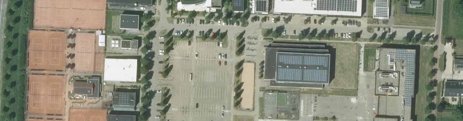 Luchtfoto van Bogen