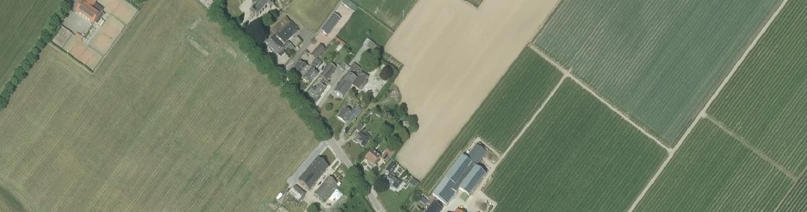 Luchtfoto van Dorp 't Goy