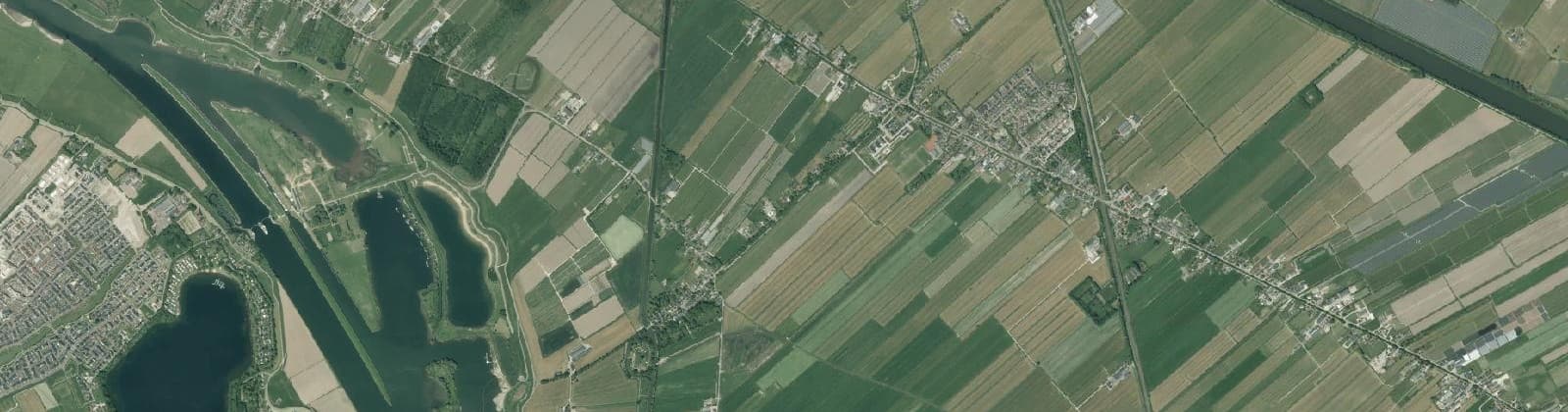 Luchtfoto van Buitengebied Schalkwijk West