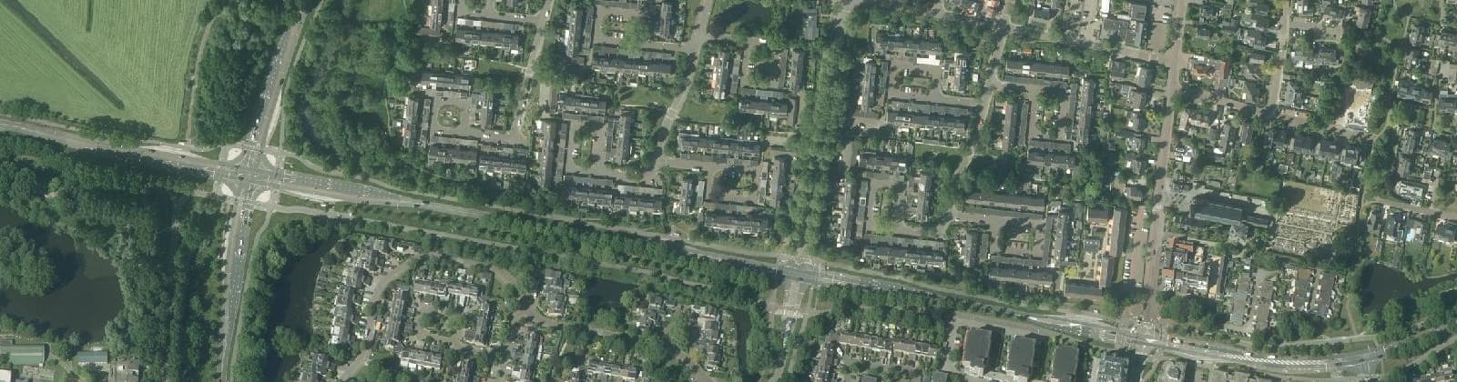 Luchtfoto van Rossenberg