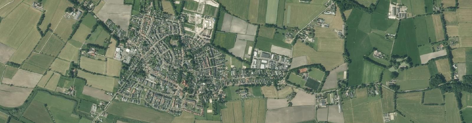 Luchtfoto van Kern Achterveld