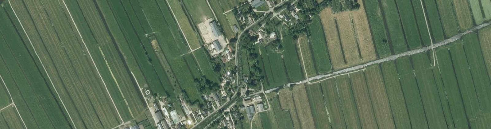 Luchtfoto van Zevender