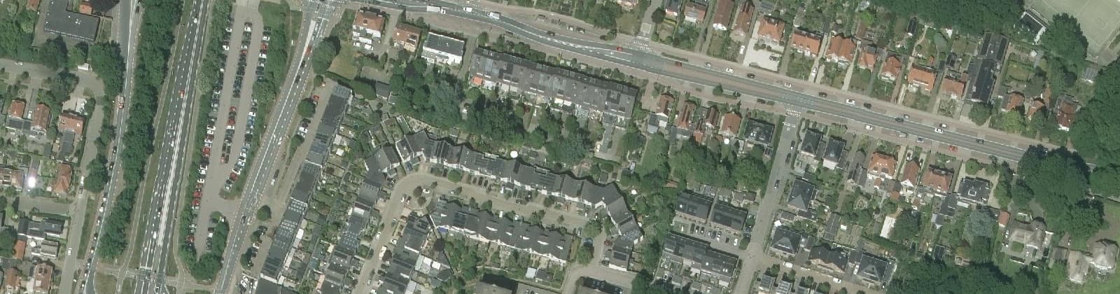 Luchtfoto van Grebbekwartier Zuid