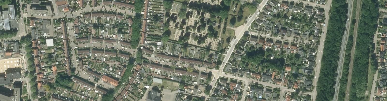 Luchtfoto van Bruine Eng