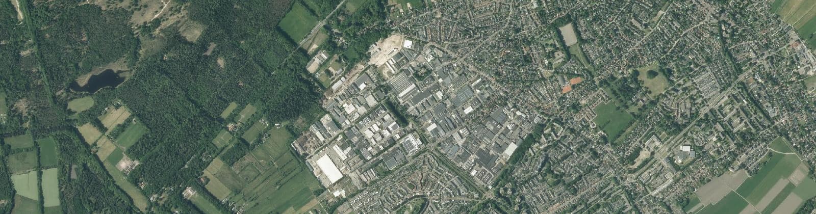 Luchtfoto van Industrieterrein Soest