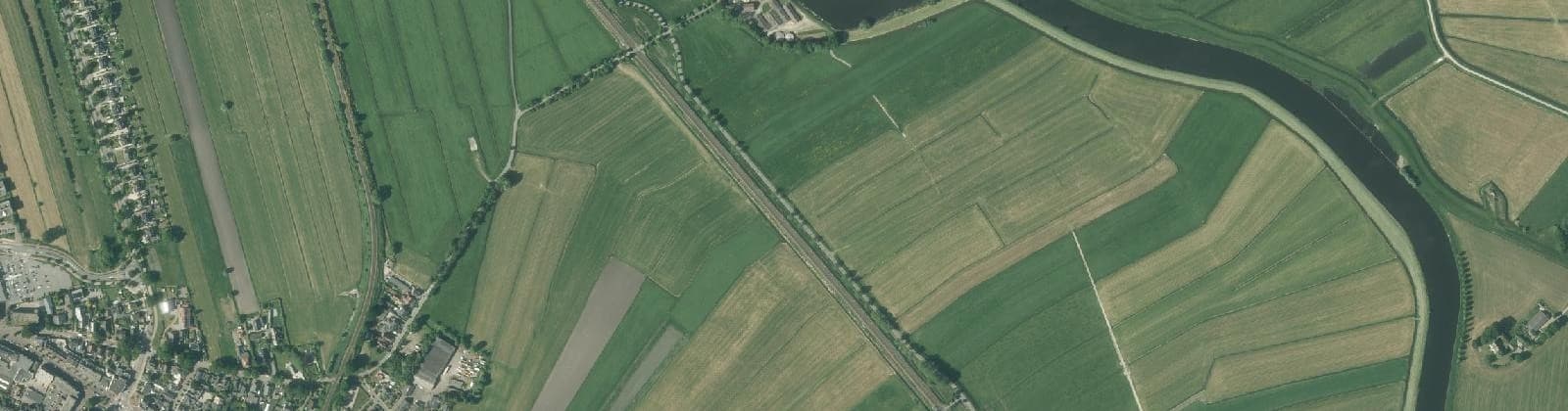 Luchtfoto van Eemgebied