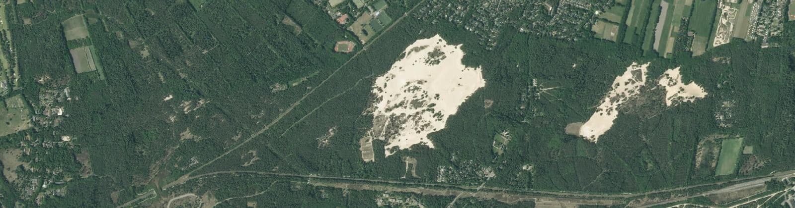Luchtfoto van Soestduinen