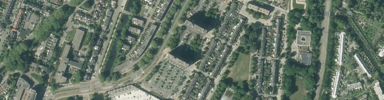 Luchtfoto van Tuindorp-Oost