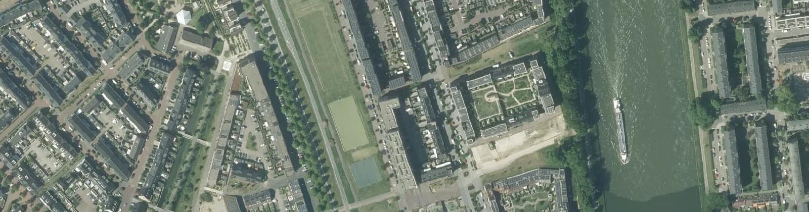 Luchtfoto van Leeuwesteyn