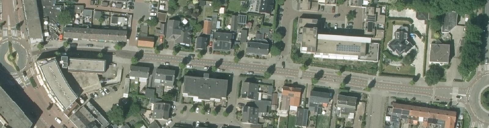 Luchtfoto van Meesterweide