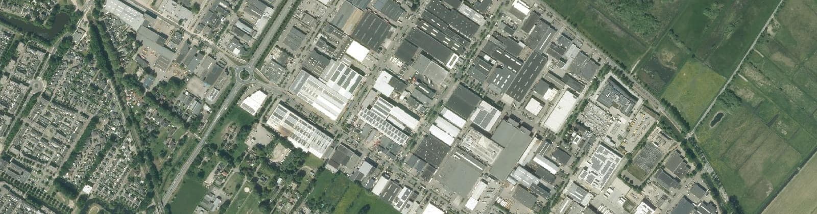 Luchtfoto van Nijverkamp