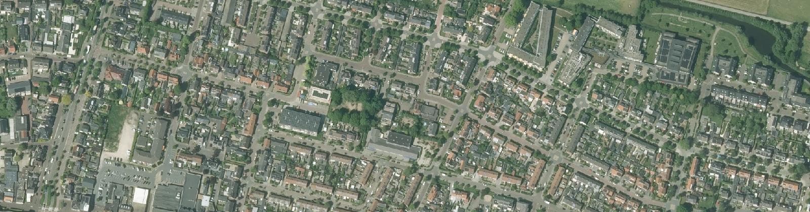 Luchtfoto van Nico Bergsteijn