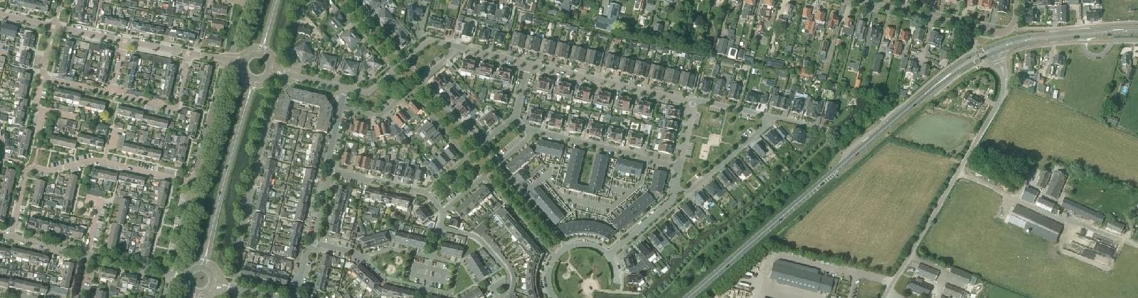 Luchtfoto van Het Zeeland