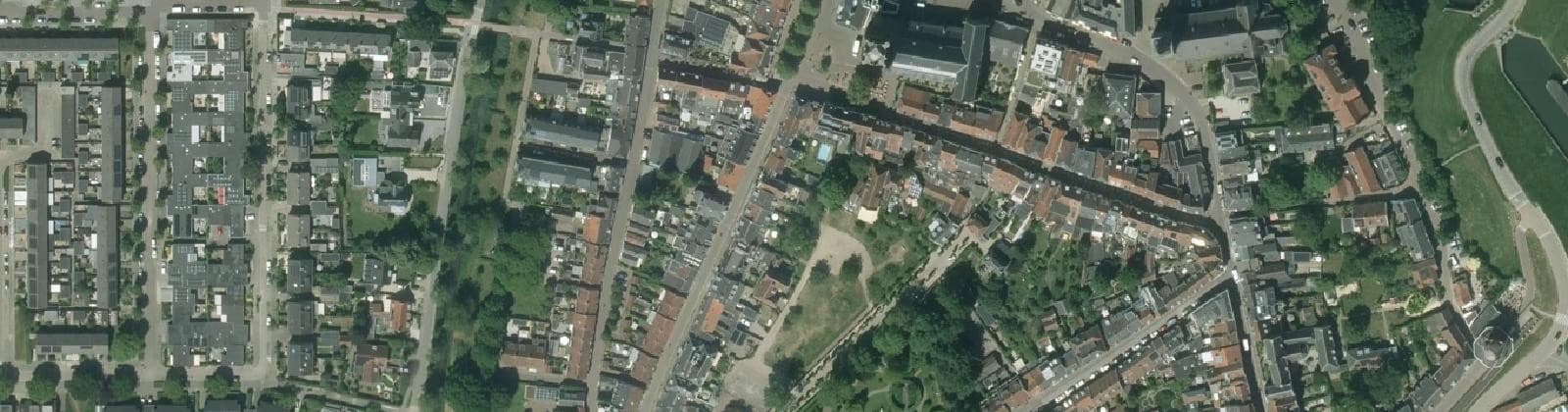 Luchtfoto van Binnenstad