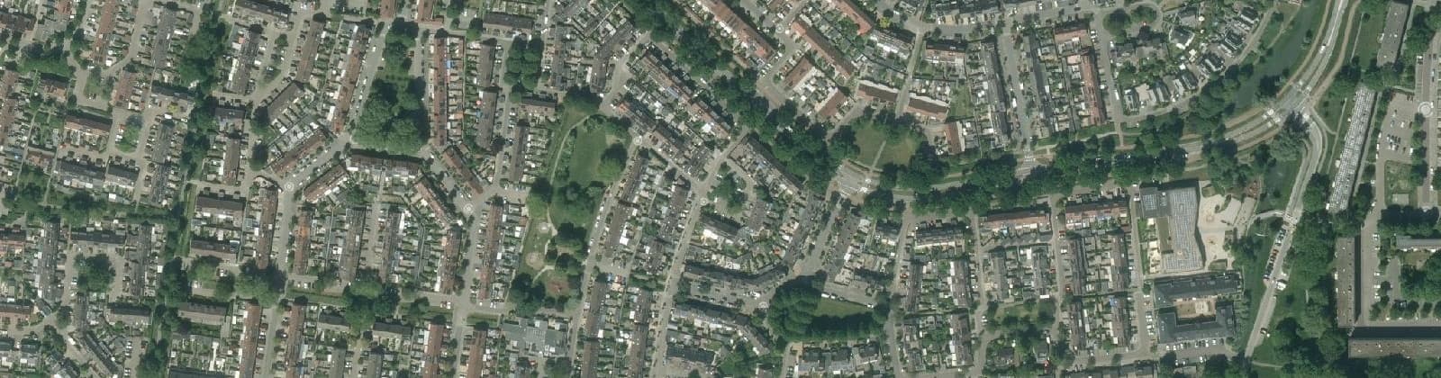 Luchtfoto van De Horden Schepen
