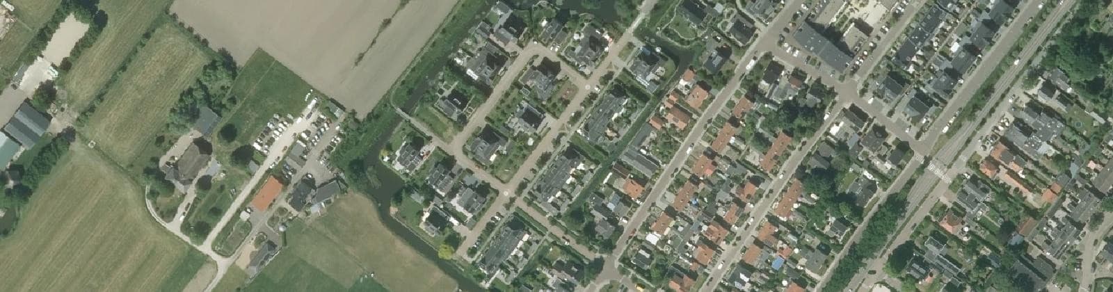 Luchtfoto van Langbroek