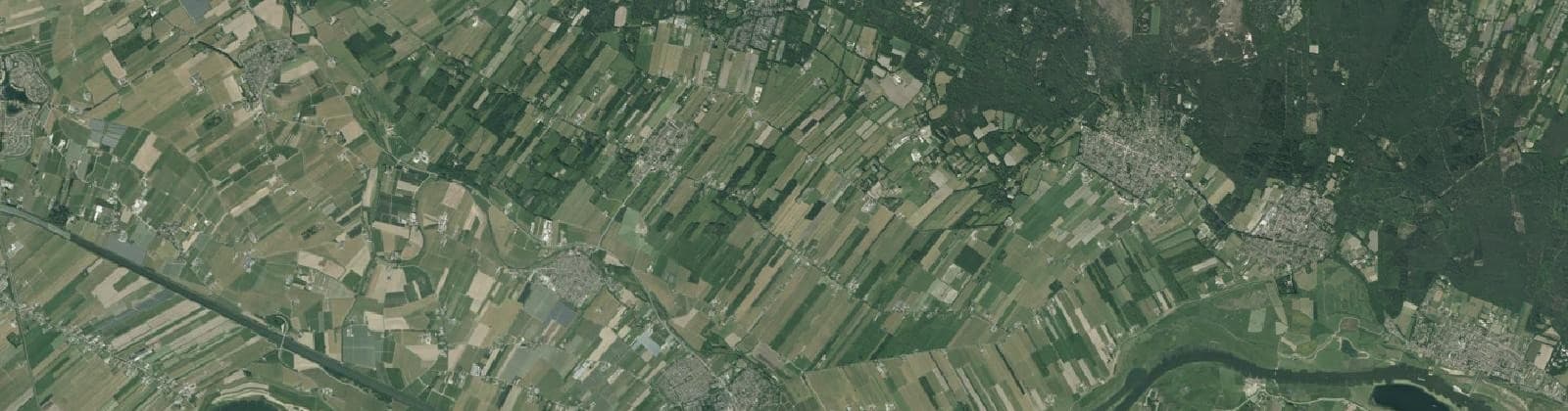 Luchtfoto van Buitengebied Langbroek