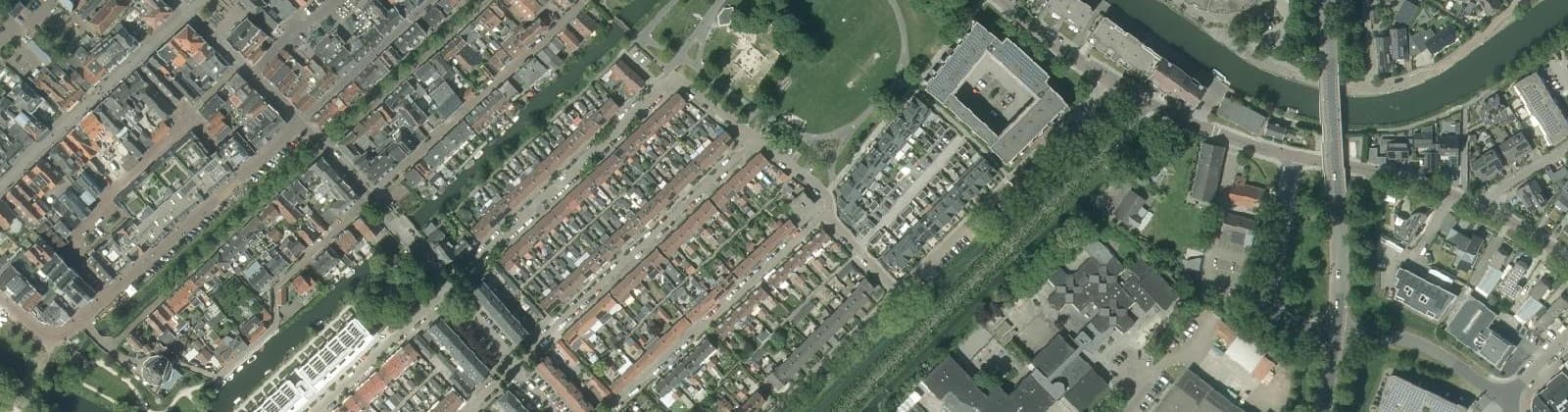 Luchtfoto van Nieuwpoort
