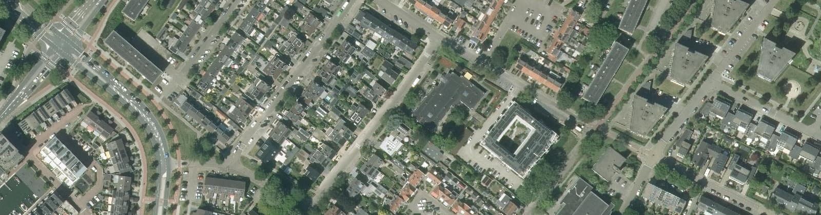 Luchtfoto van Oranjekwartier