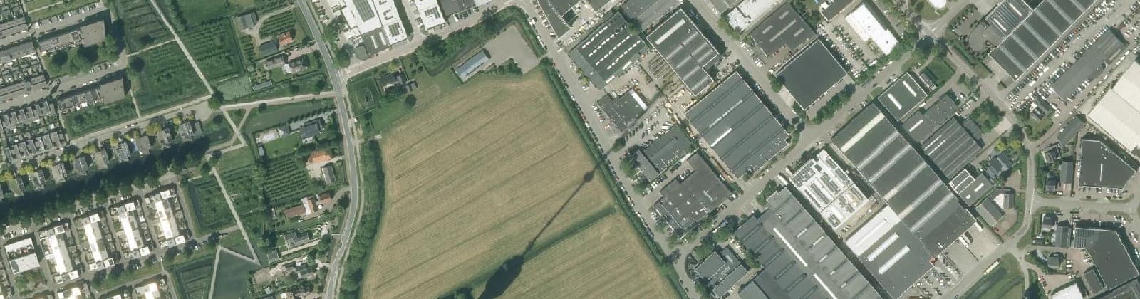 Luchtfoto van Industrieterrein Lage Dijk
