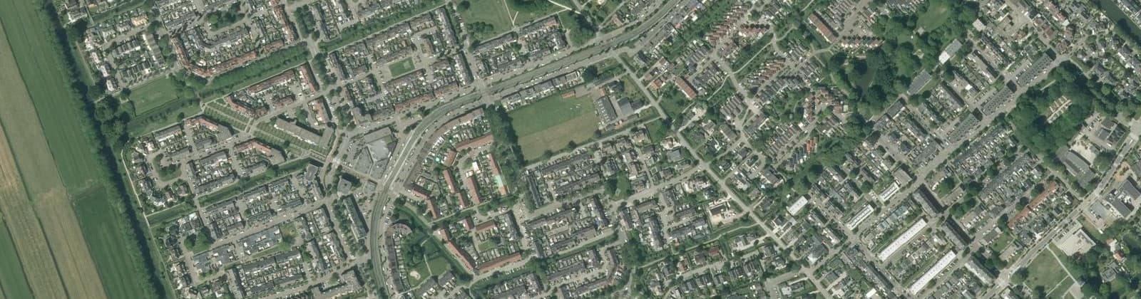 Luchtfoto van Achterveld-Zuid
