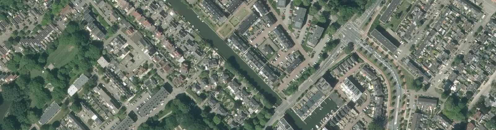 Luchtfoto van Eiterse Waard