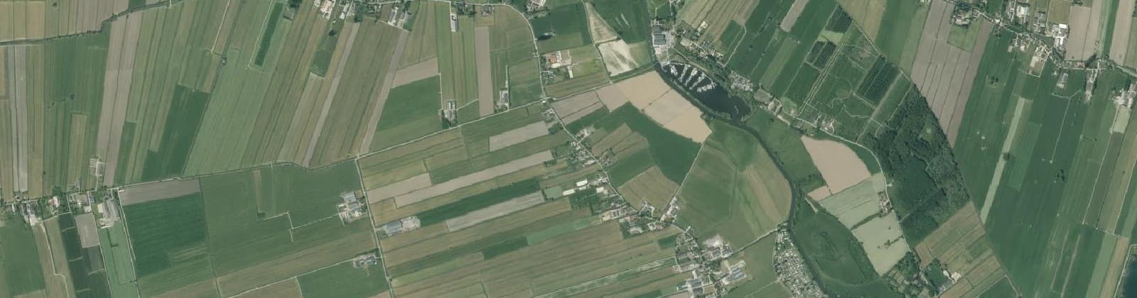 Luchtfoto van Landelijk gebied Noord