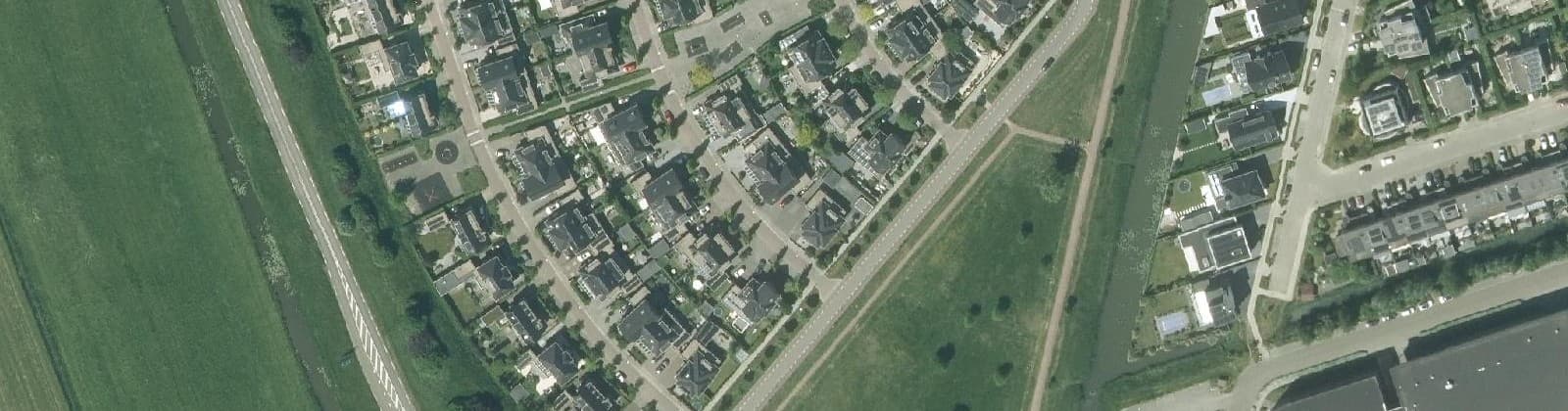 Luchtfoto van Het Groene Balkon