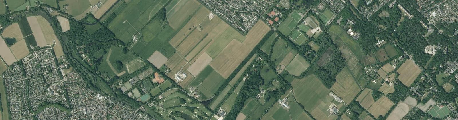 Luchtfoto van Weidegebied