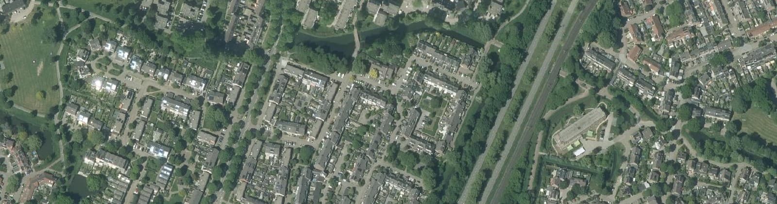 Luchtfoto van Burgen