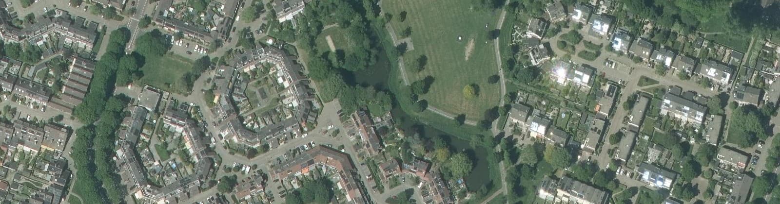 Luchtfoto van Binnenweides