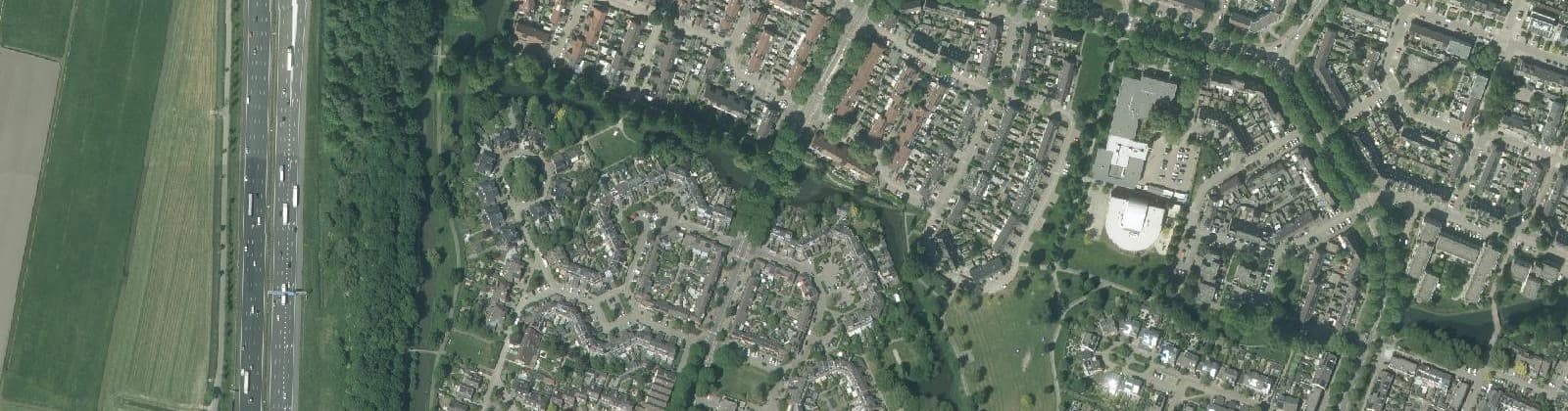 Luchtfoto van Buitenweides