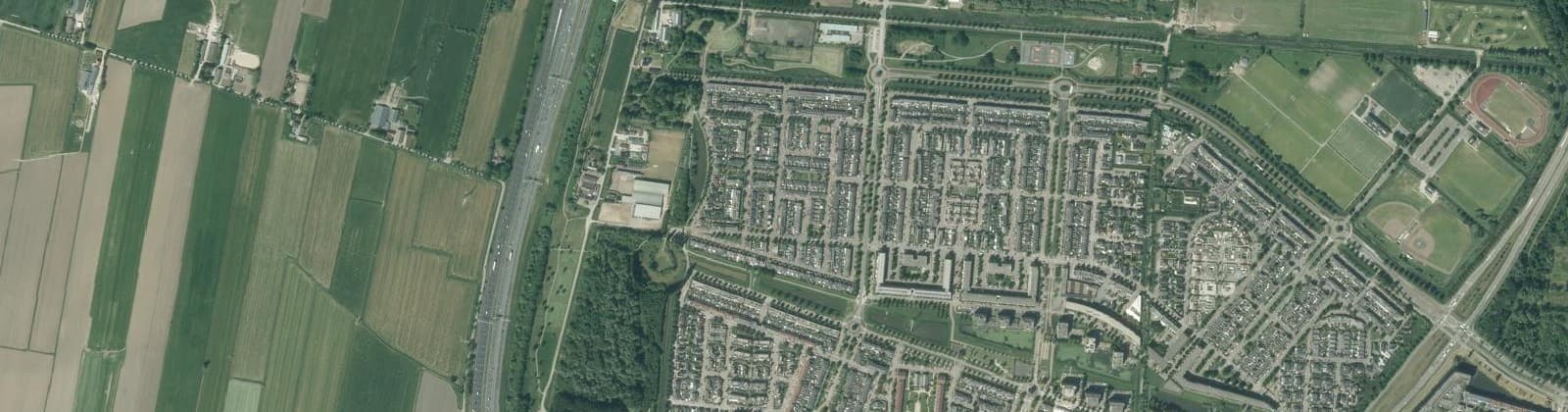 Luchtfoto van Hoven-West
