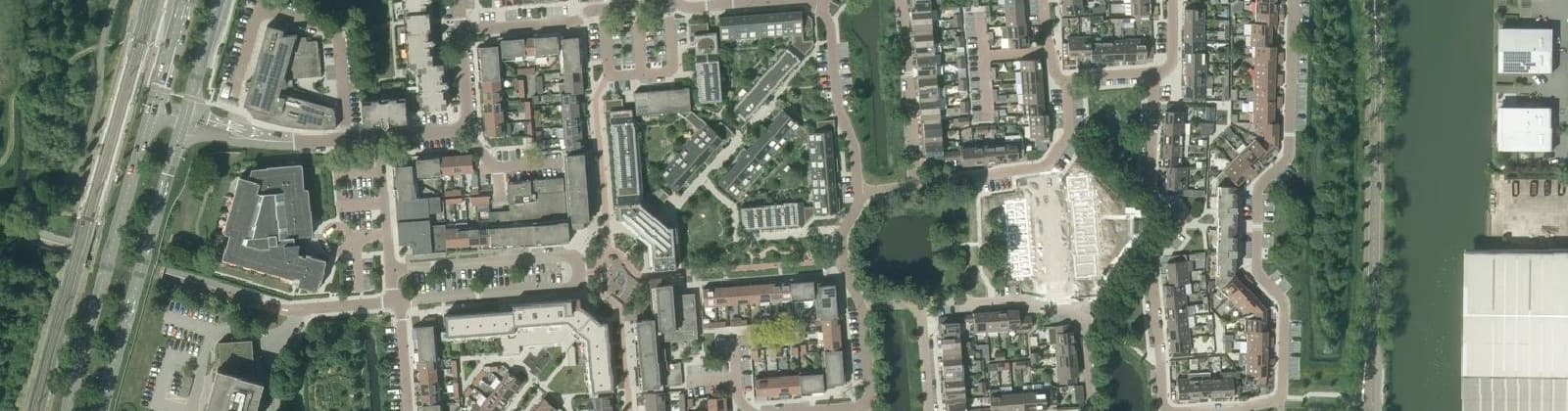 Luchtfoto van Schansen