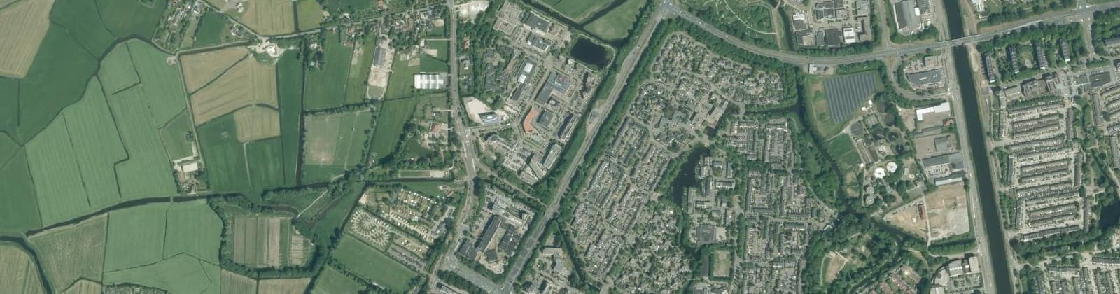 Luchtfoto van Landelijk gebied-West